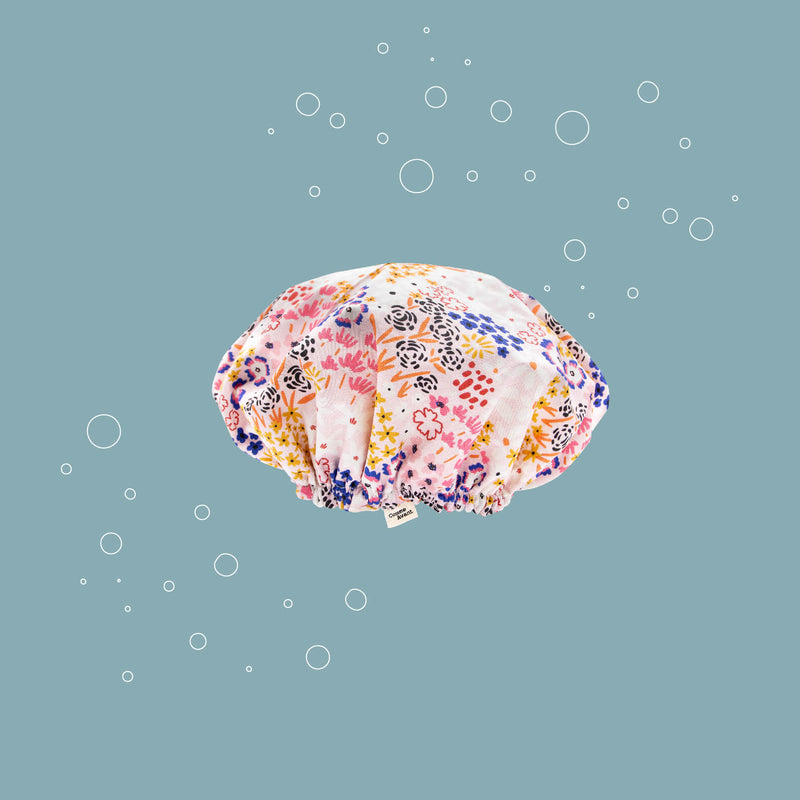 Bonnet de douche coton enfant