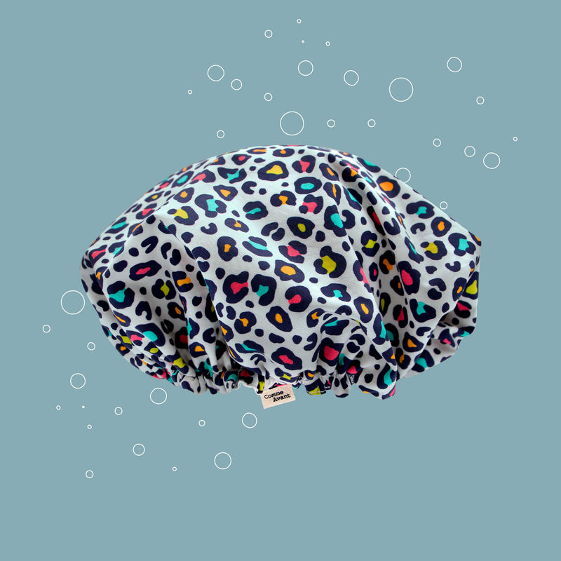 Bonnet de douche coton adulte