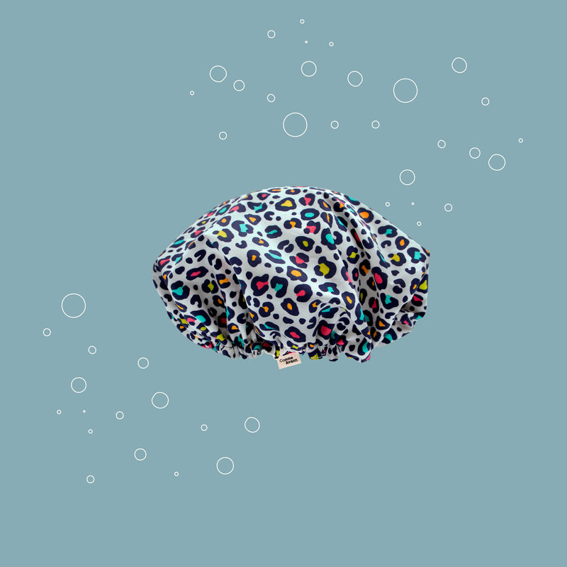 Bonnet de douche coton enfant