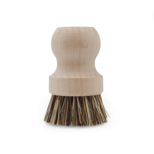 Brosse casserole en bois naturel