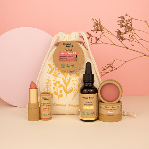 coffret maquillage champagne comme avant