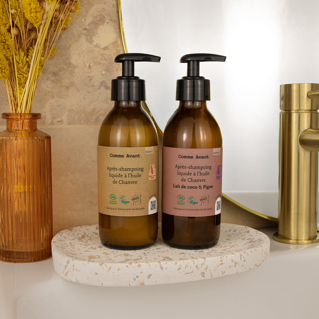 après shampoing comme avant