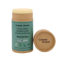 Crème solaire au monoï, SPF, 50 comme avant