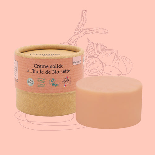 Crème solide à l'huile de noisette - Version 2