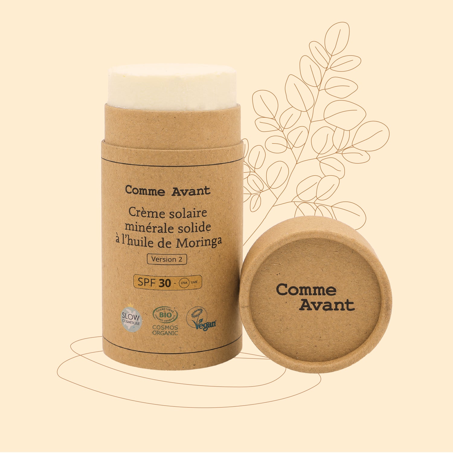 CRÈME SOLAIRE SPF30 SANS PARFUM COMME AVANT