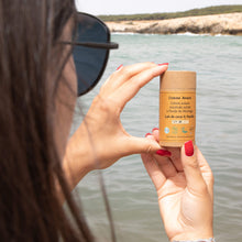 Crème solaire SPF30 minérale solide à l'huile de moringa - Version 3