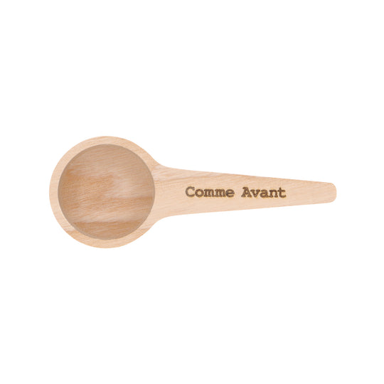 cuillère doseuse en bois de frêne comme avant 