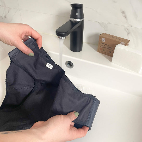 conseils d'utilisation et d'entretien culotte menstruelle comme avant