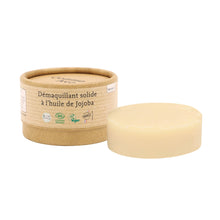 Démaquillant solide à l'huile de jojoba comme avant