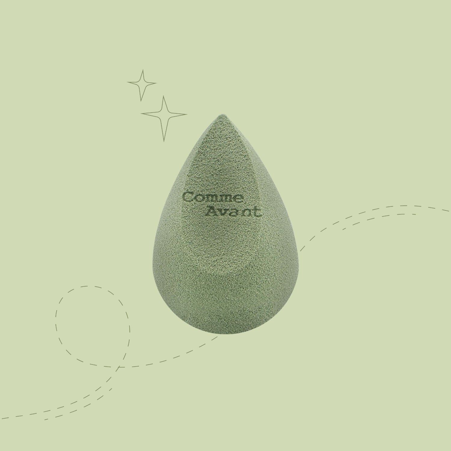 éponge maquillage biosourcée comme avant