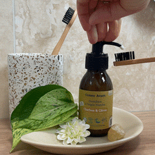 Dentifrice en pâte au charbon végétal et citron - Version 2
