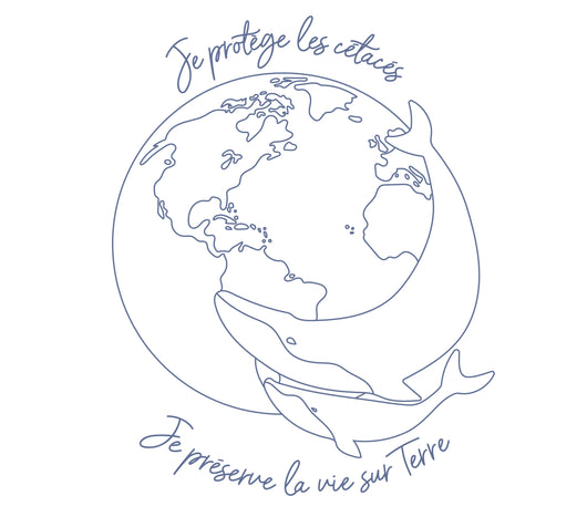 illustration baleine t-shirt comme avant miraceti 