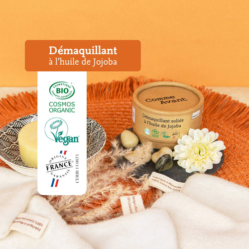 Label démaquillant comme avant
