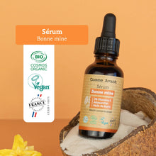Label sérum bonne mine comme avant