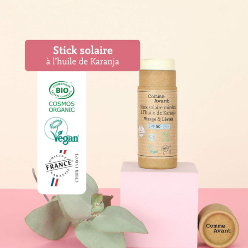 Label stick solaire comme avant