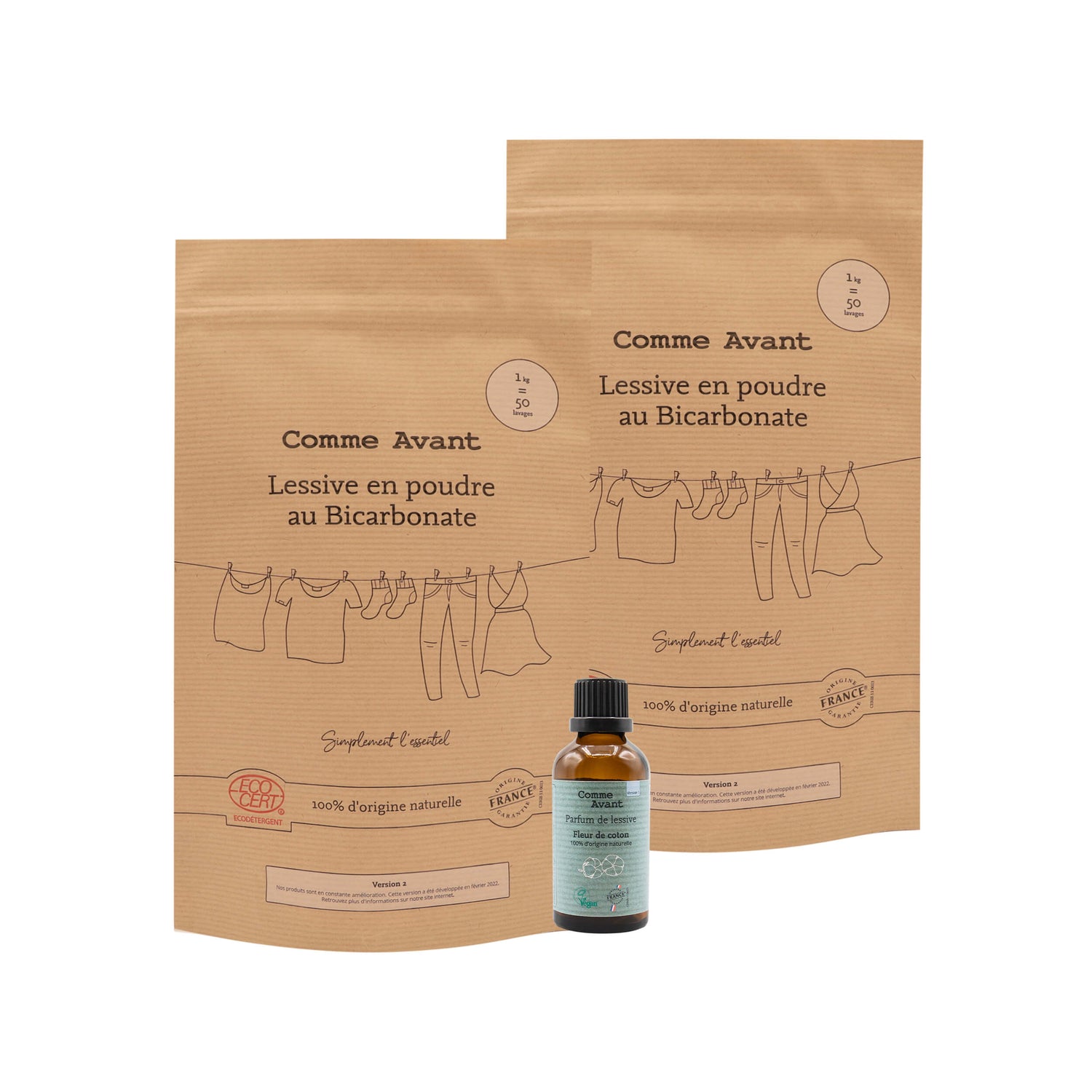Lessive en poudre au bicarbonate - Version 2