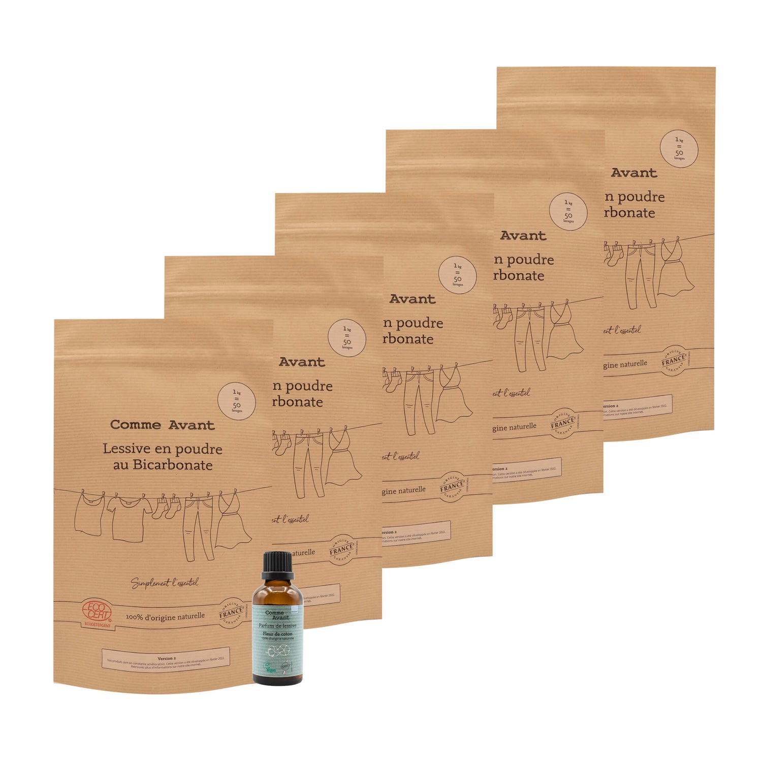 Lessive en poudre au bicarbonate - Version 2
