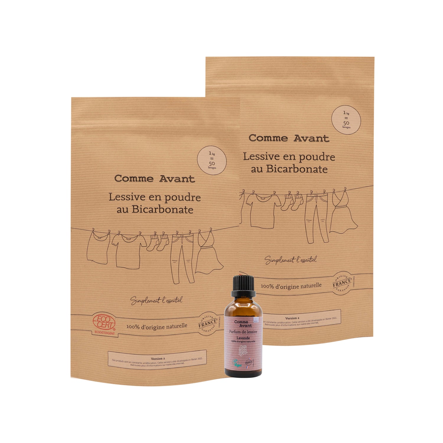 Lessive en poudre au bicarbonate - Version 2