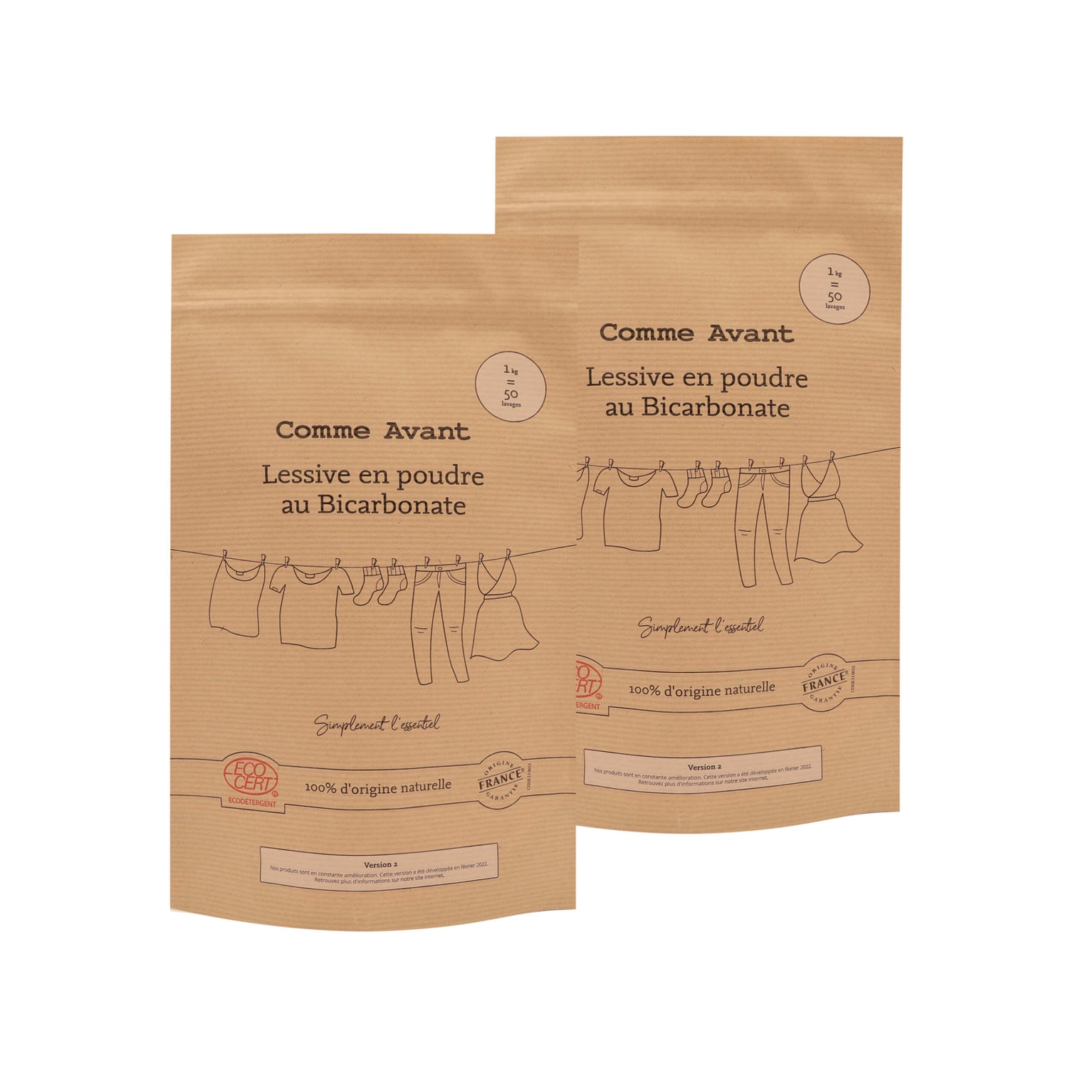 Lessive en poudre au bicarbonate - Version 2