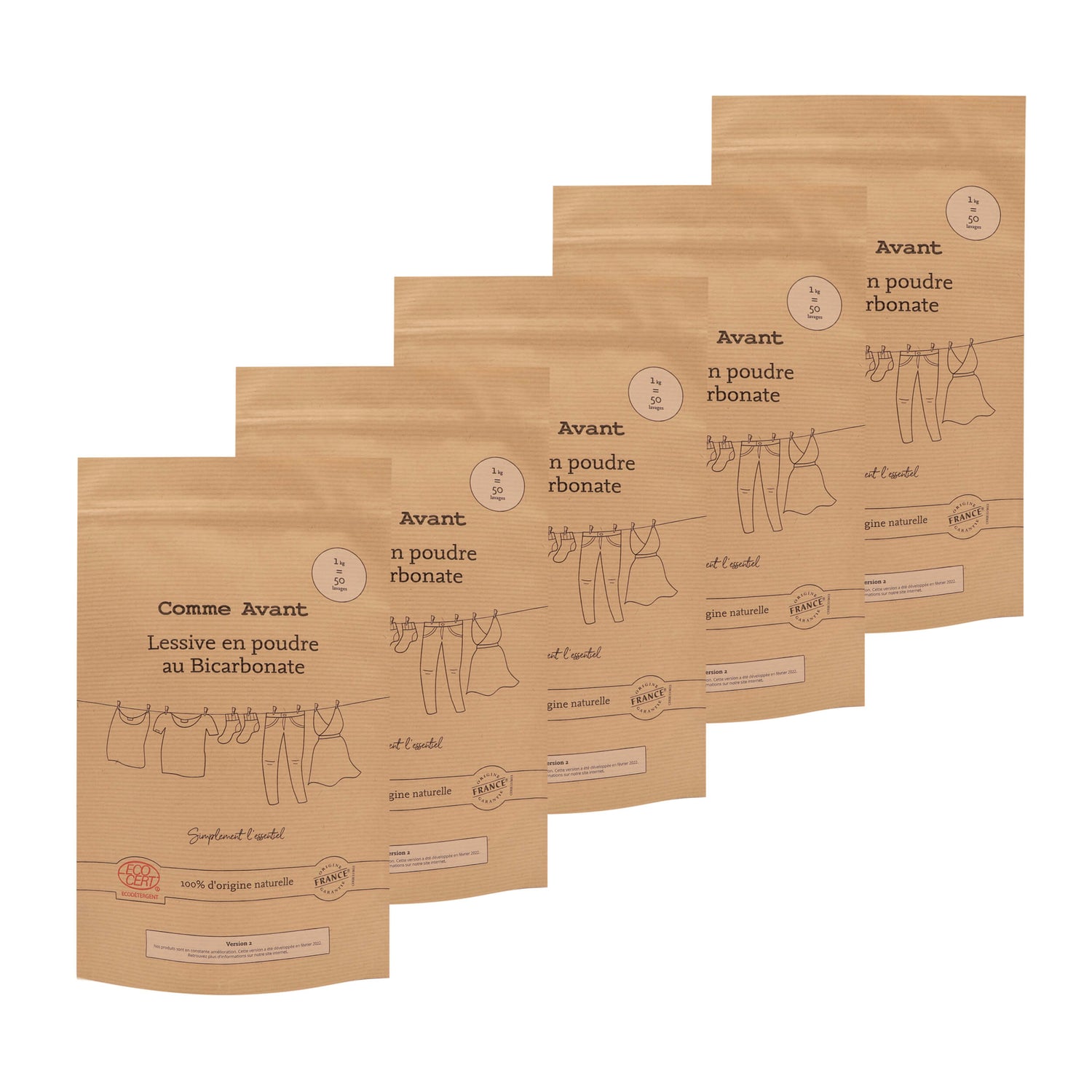 Lessive en poudre au bicarbonate - Version 2