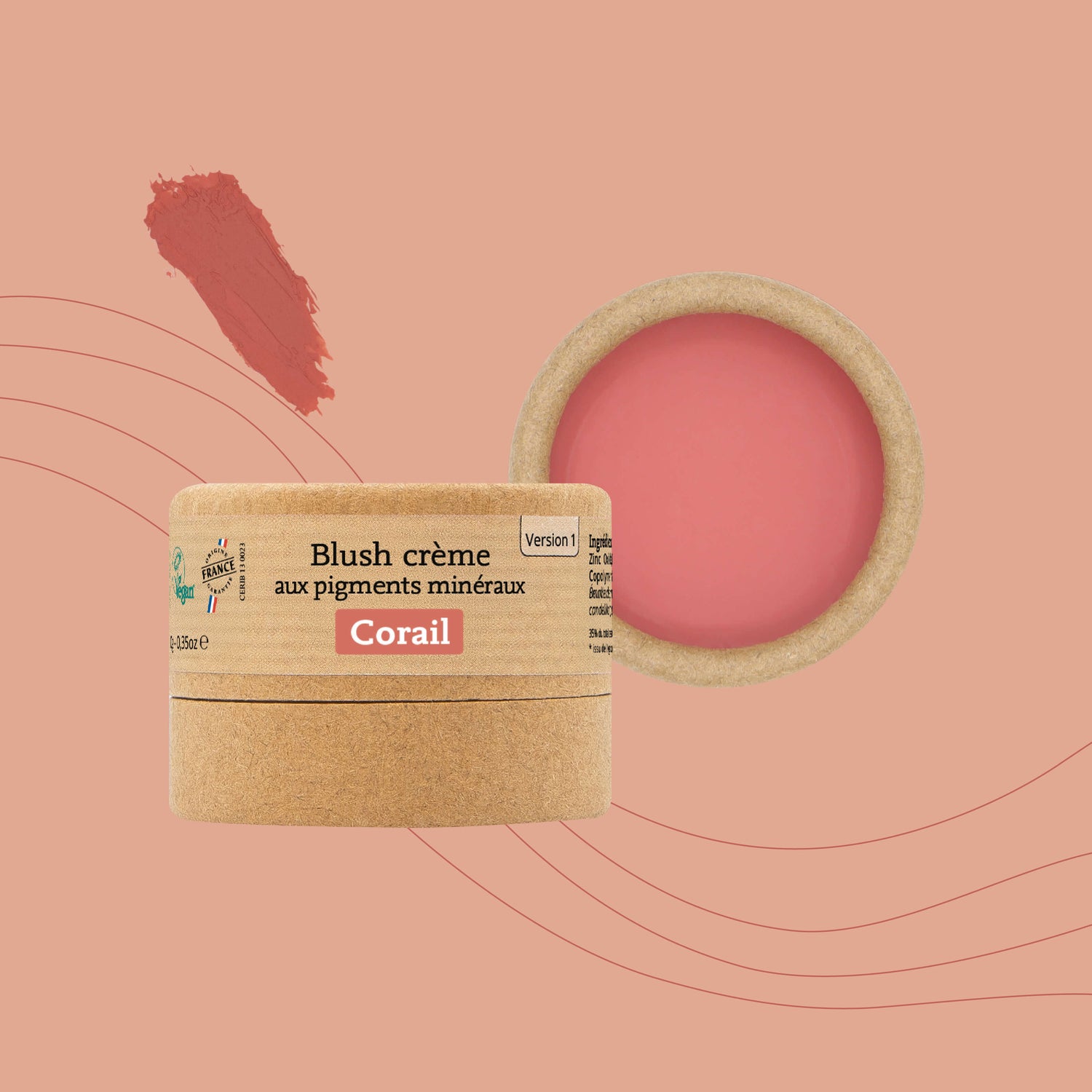 blush corail comme avant
