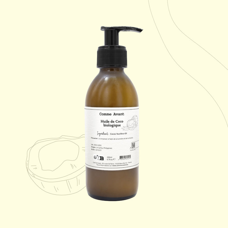 Huile de Coco biologique Comme Avant