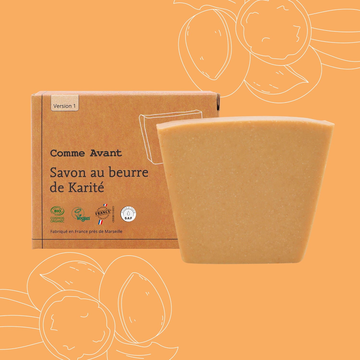 Savon au beurre de karite