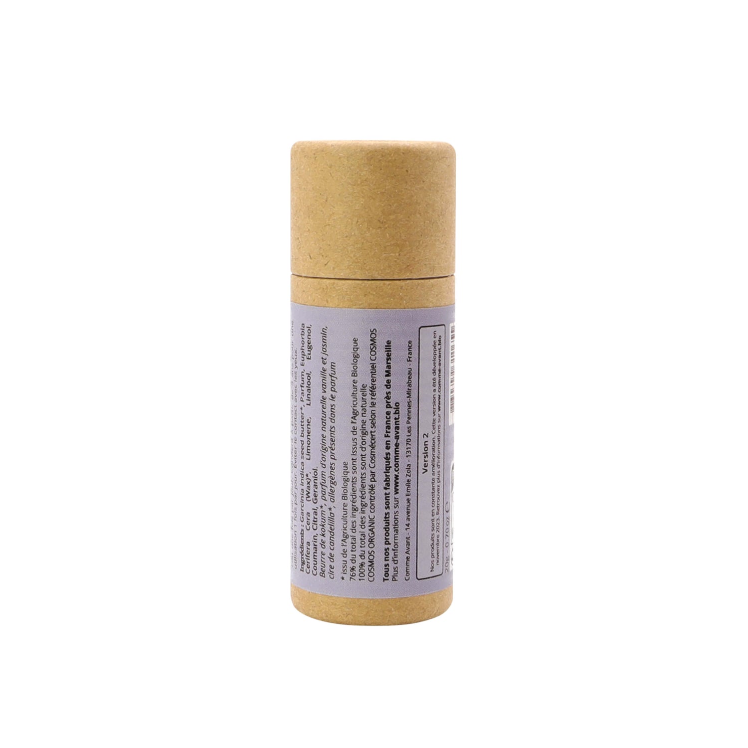 Parfum solide vétiver et encens comme avant