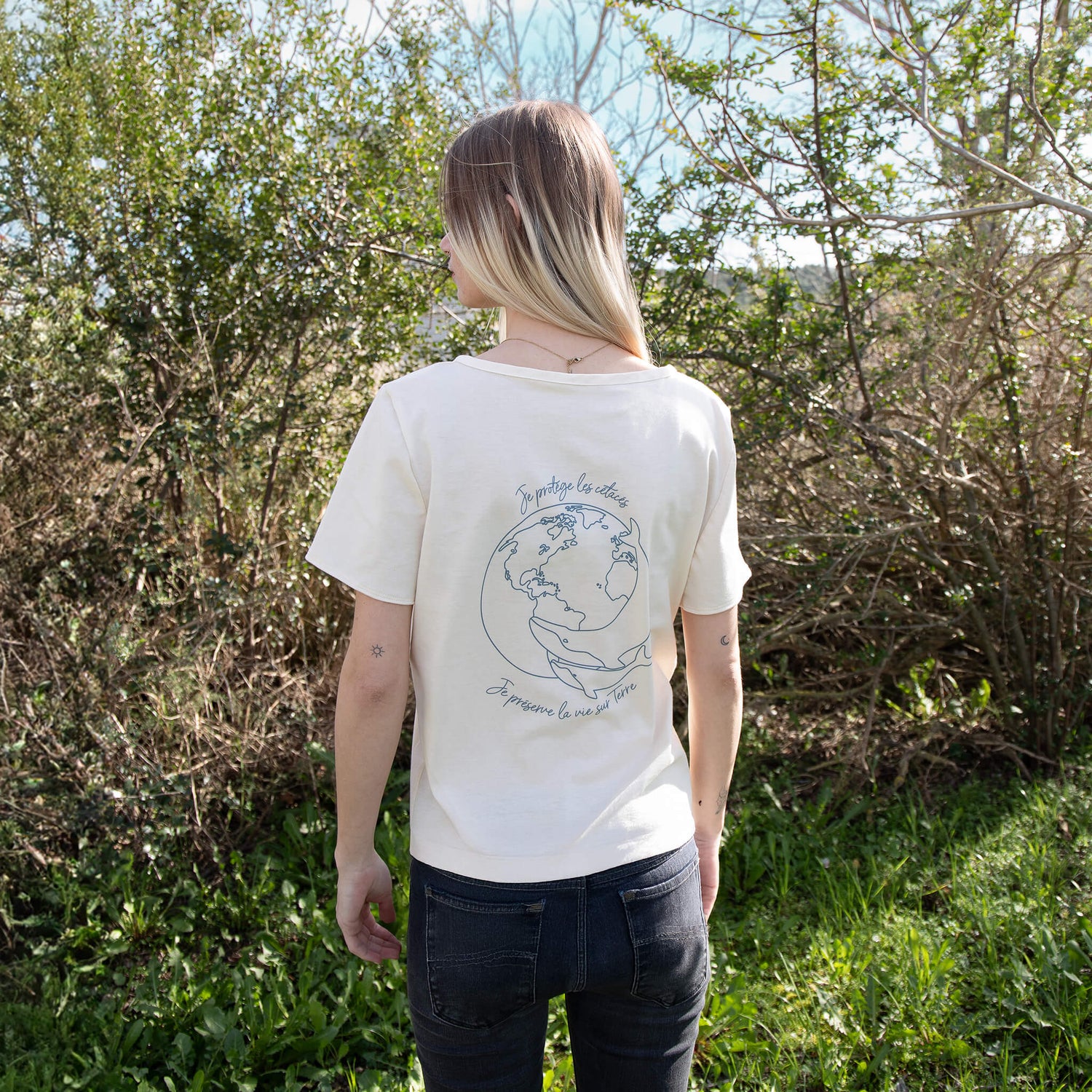 T-shirt Miraceti protection des cétacés