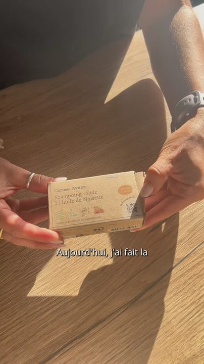 Shampoing à l'huile de noisette Comme Avant