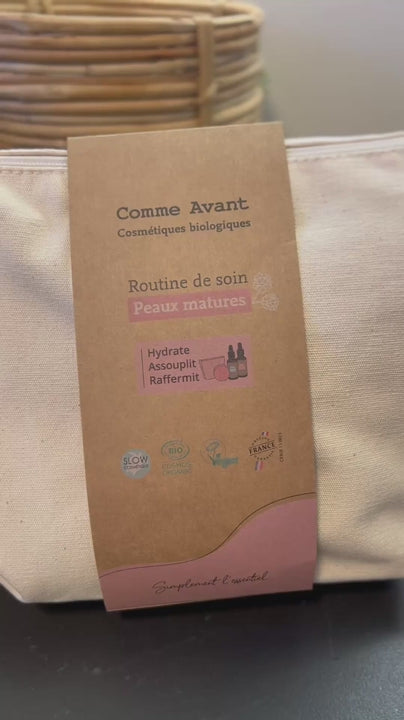 UGC crash test comme avant routine peau mature