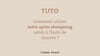video tutoriel apres shampoing solide comme avant paysage