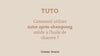 tuto après shampoing liquide 