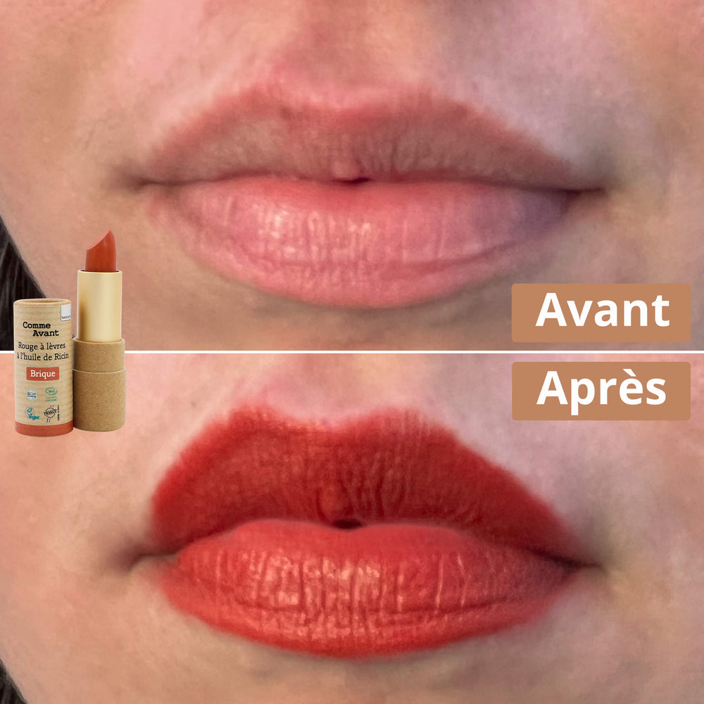 Lèvres Rouges Rouge à lèvres bio naturel vegan longue tenue ᐅ sans dioxyde de titane