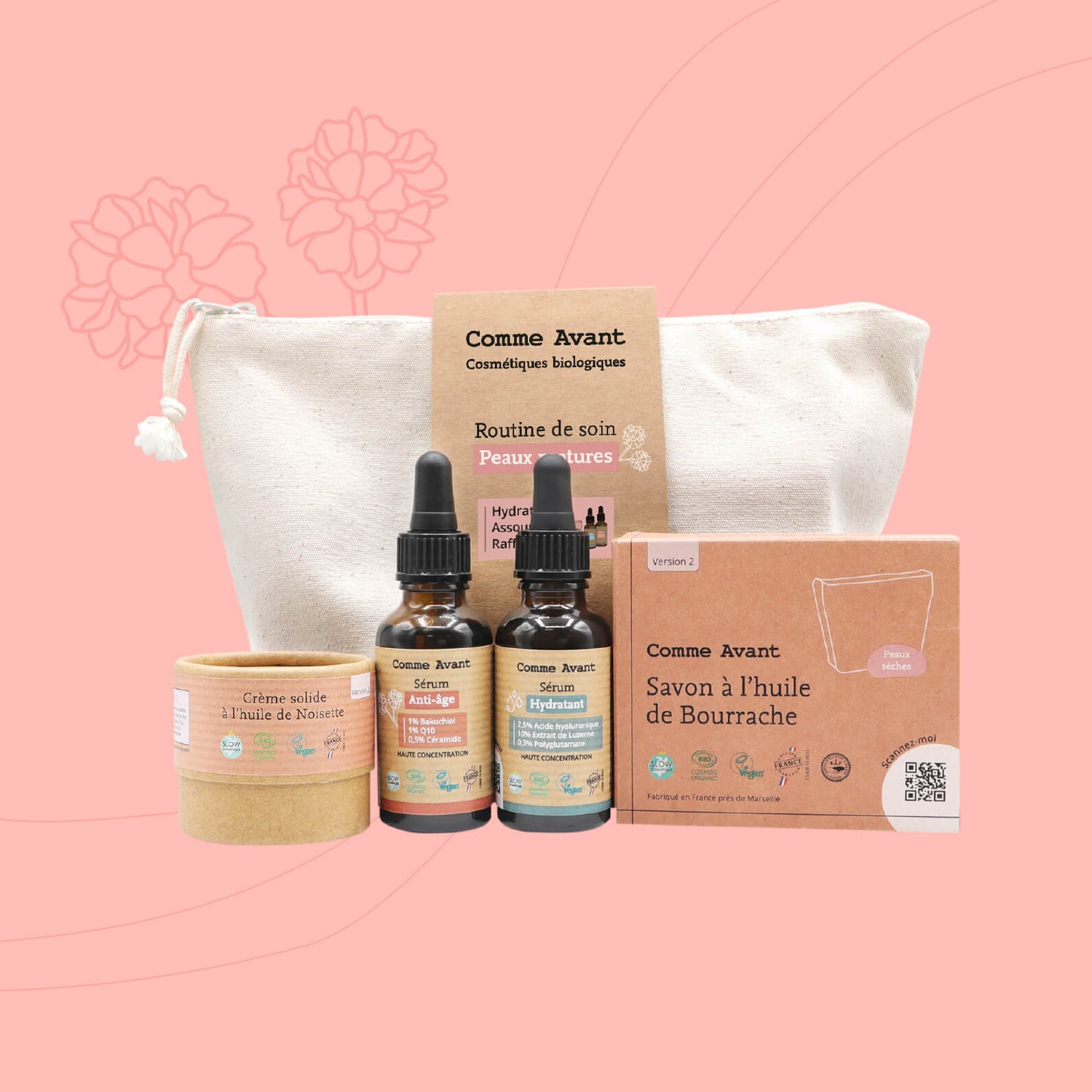 Coffret routine peaux matures et anti-âge  comme avant