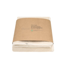 Serviette de bain en coton biologique comme avant
