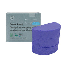 Shampoing bleu comme avant