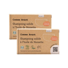 Shampoing solide cheveux normaux à l'huile de noisette - Version 2