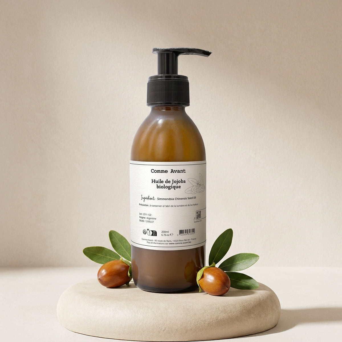 huile de jojoba naturelle