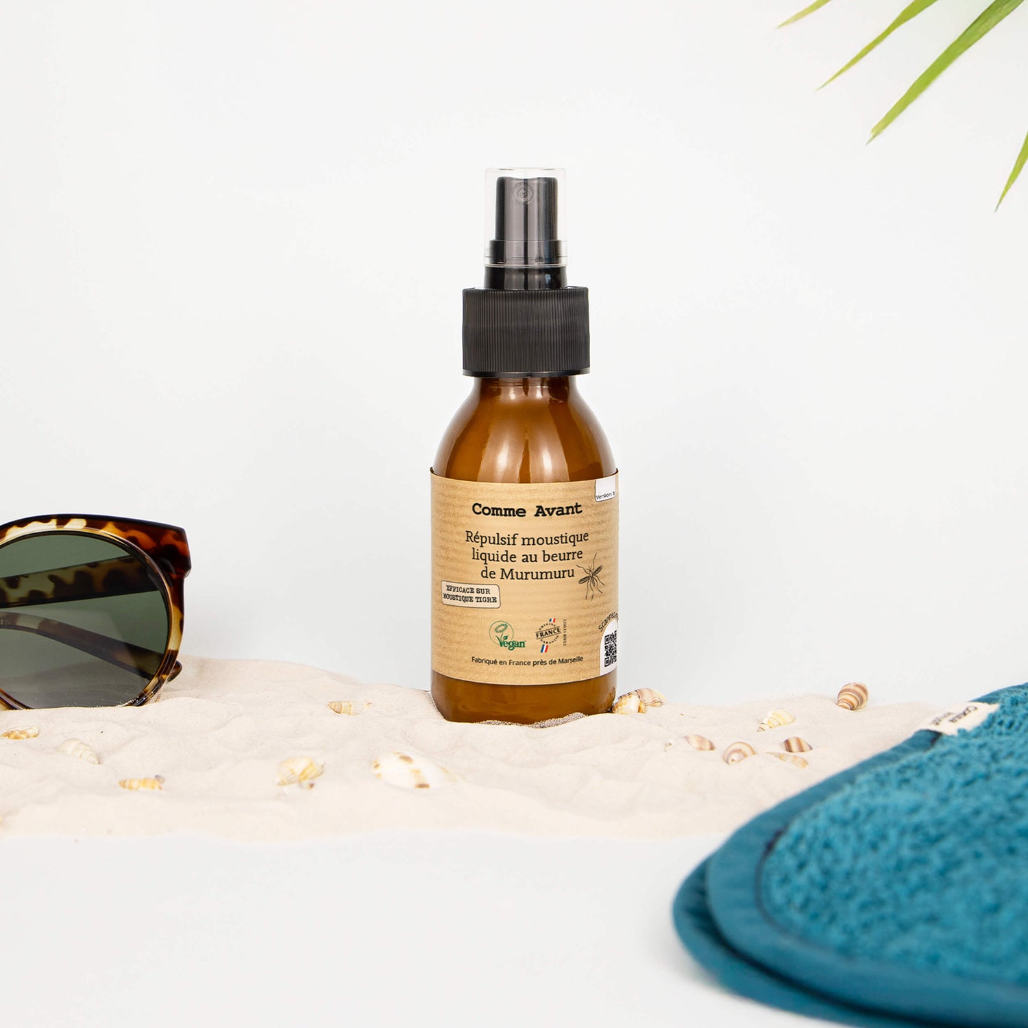 Répulsif anti-moustique liquide au beurre de murumuru - Version 1