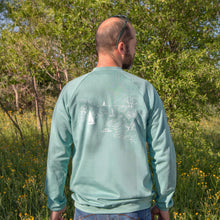 Sweat bleu coton bleu comme avant