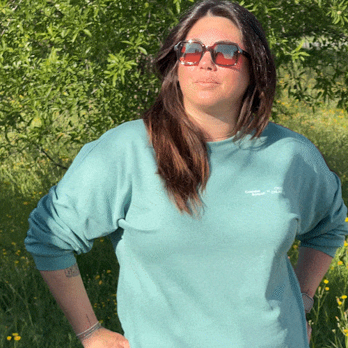 Sweat en coton bio clean my calanques comme avant