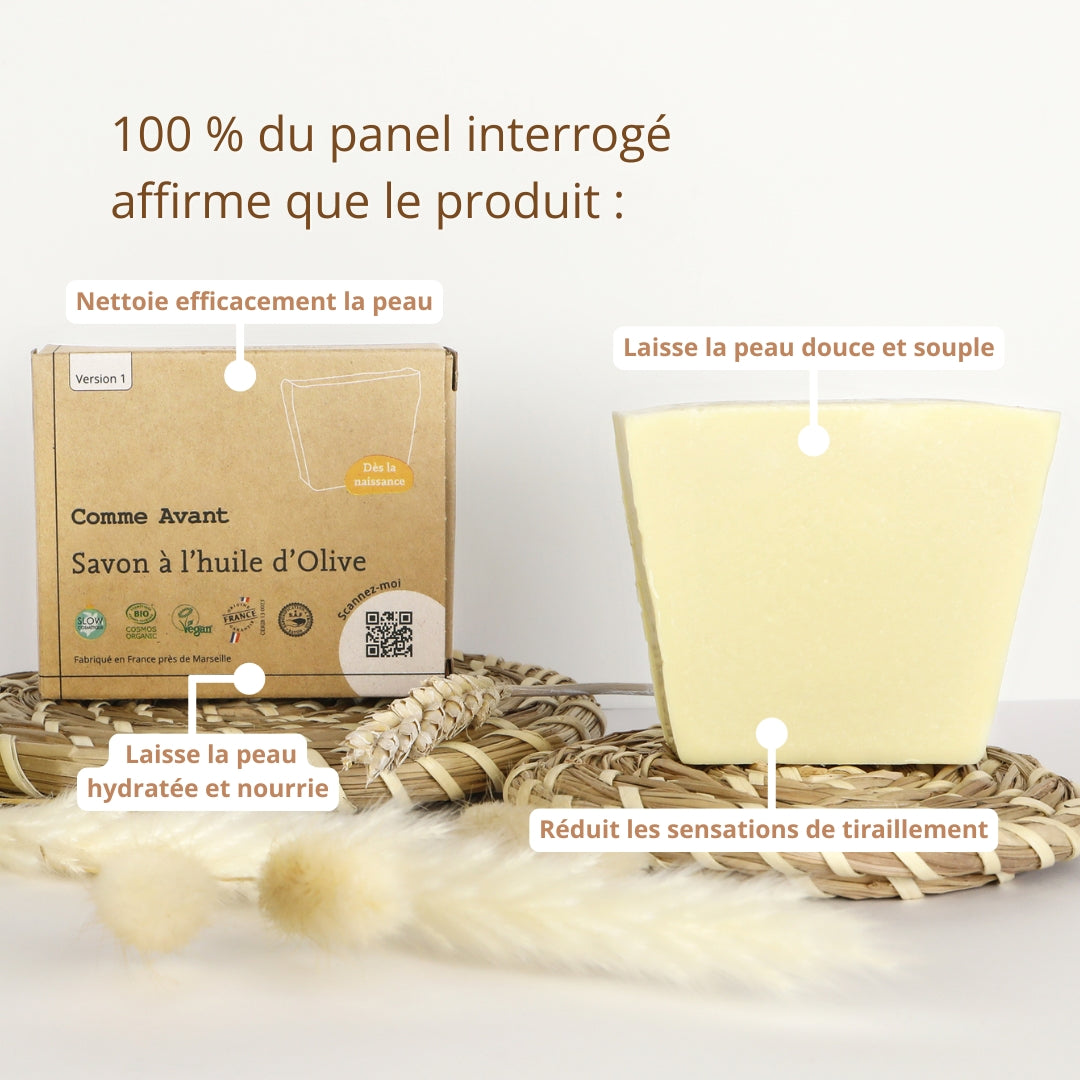 Savon à l'huile d'olive - Version 1