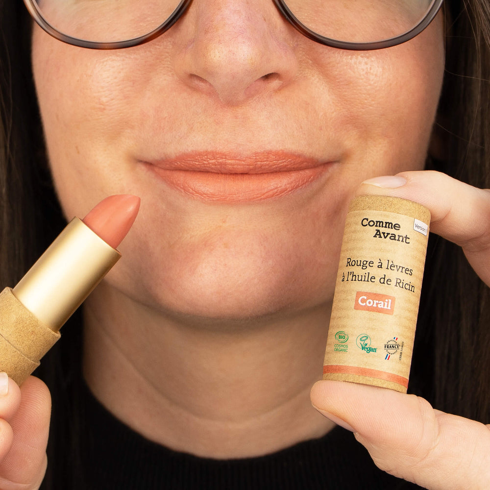 Rouge à lèvres bio naturel vegan longue tenue ᐅ sans dioxyde de titane