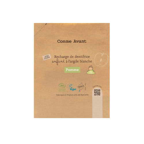 Dentifrice enfant en pâte à la pomme - Version 2