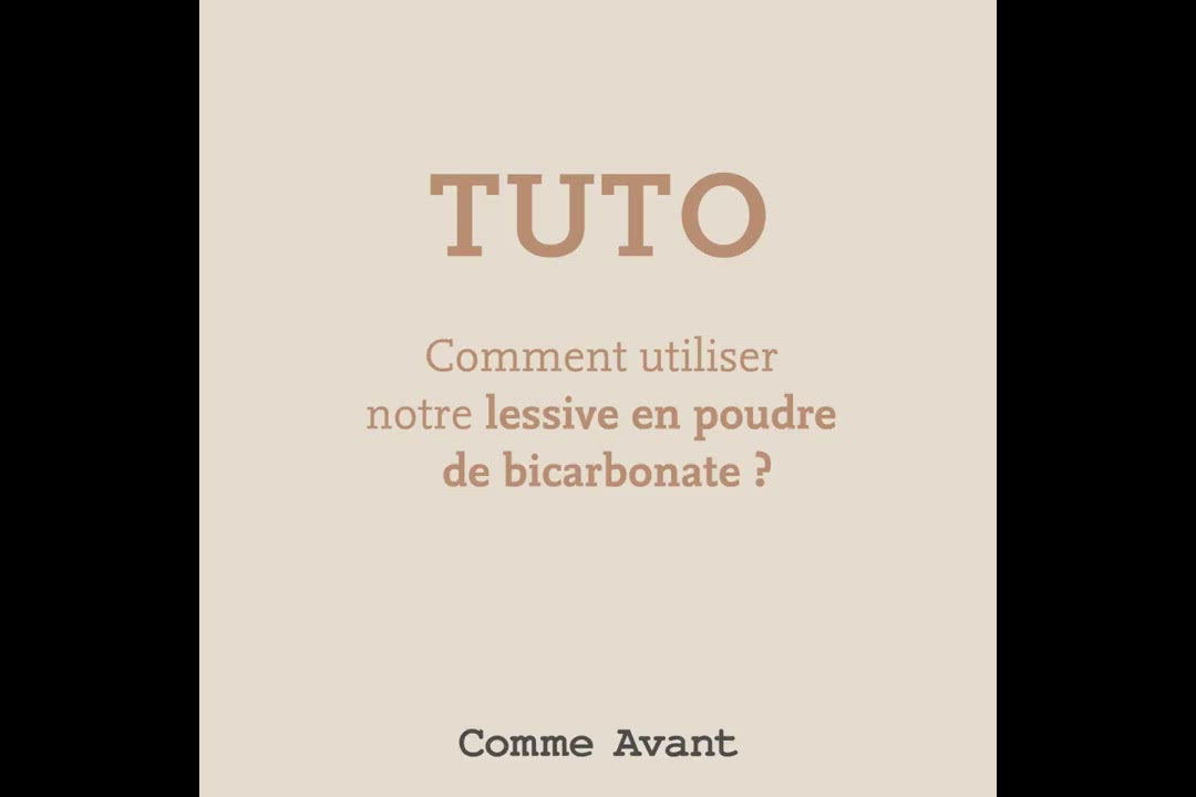 Lessive en poudre au bicarbonate - Version 2