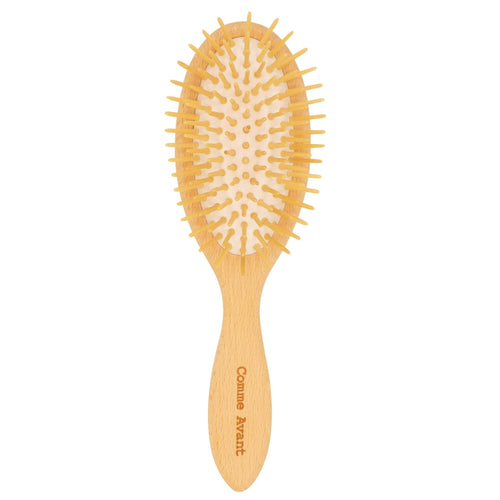 Brosse à cheveux en bois de hêtre naturel