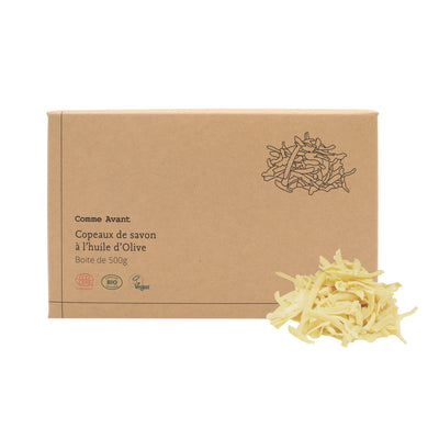 Copeaux de savon à l'Huile d'olive - Version 1