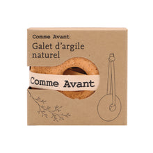 Galet d'argile naturel