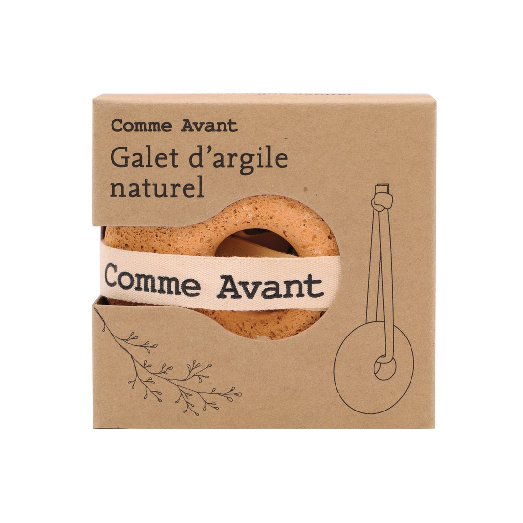 Galet d'argile naturel